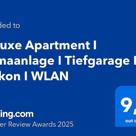 Deluxe Apartment I Klimaanlage I Tiefgarage I Balkon I Wlan 马格德堡 外观 照片