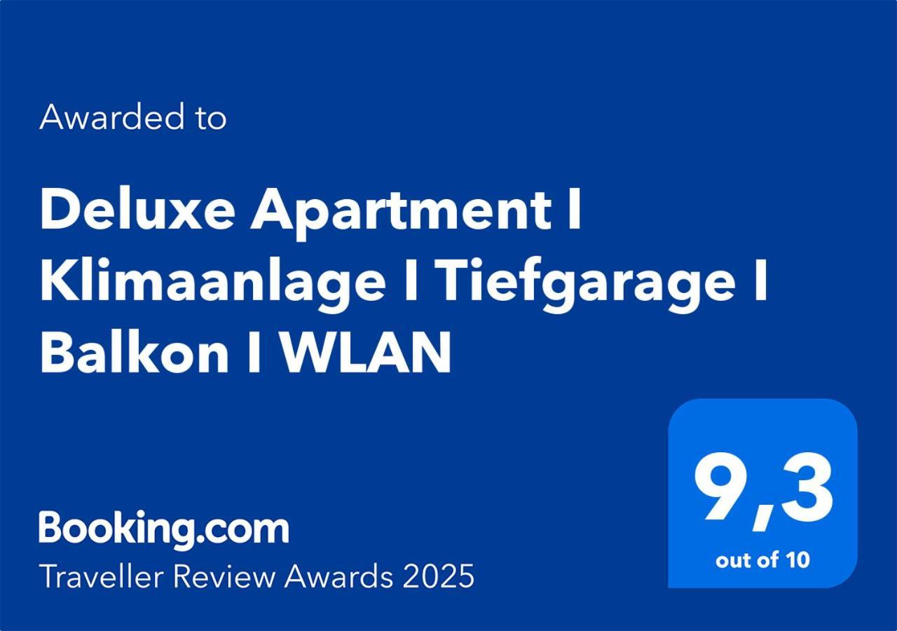 Deluxe Apartment I Klimaanlage I Tiefgarage I Balkon I Wlan 马格德堡 外观 照片